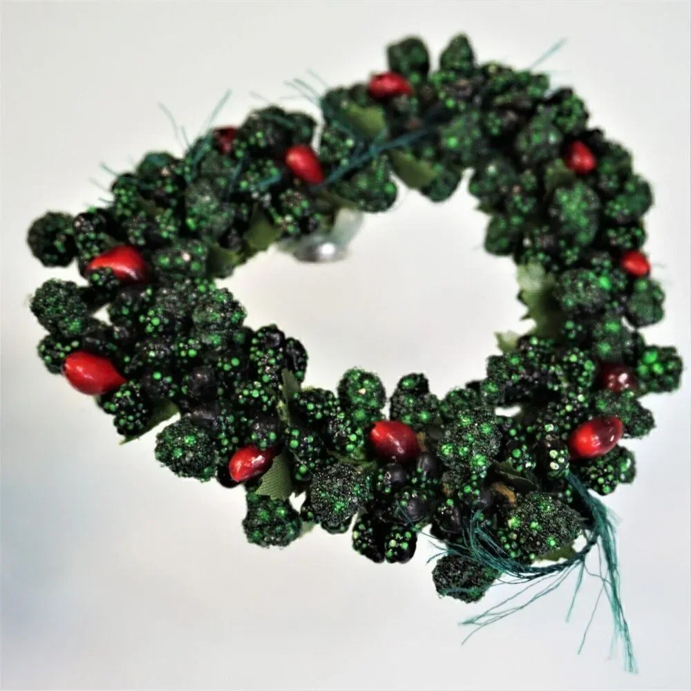 Christmas Candle Rings Green Red Round And Heart Shape Set Of 2 Holiday Decor